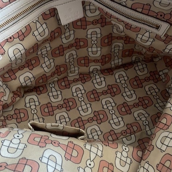 Gucci Small Jolicouer Brown Beige Red and Pink Canvas Shoulder Bag - Picture 11 of 14